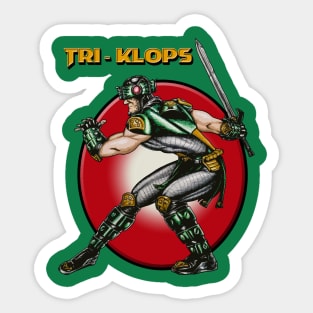 Tri-Klops Sticker